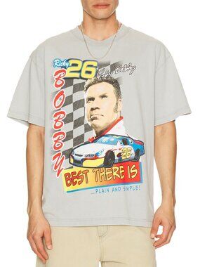 Philcos Talladega Nights Best There Is Tee in Ice Grey Pigment